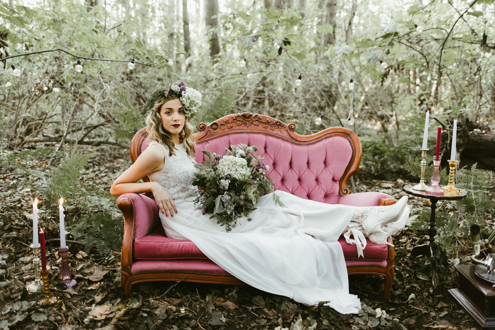 Into the Woods Styled Shoot – Preston Court Wilderness Venue – October 2018