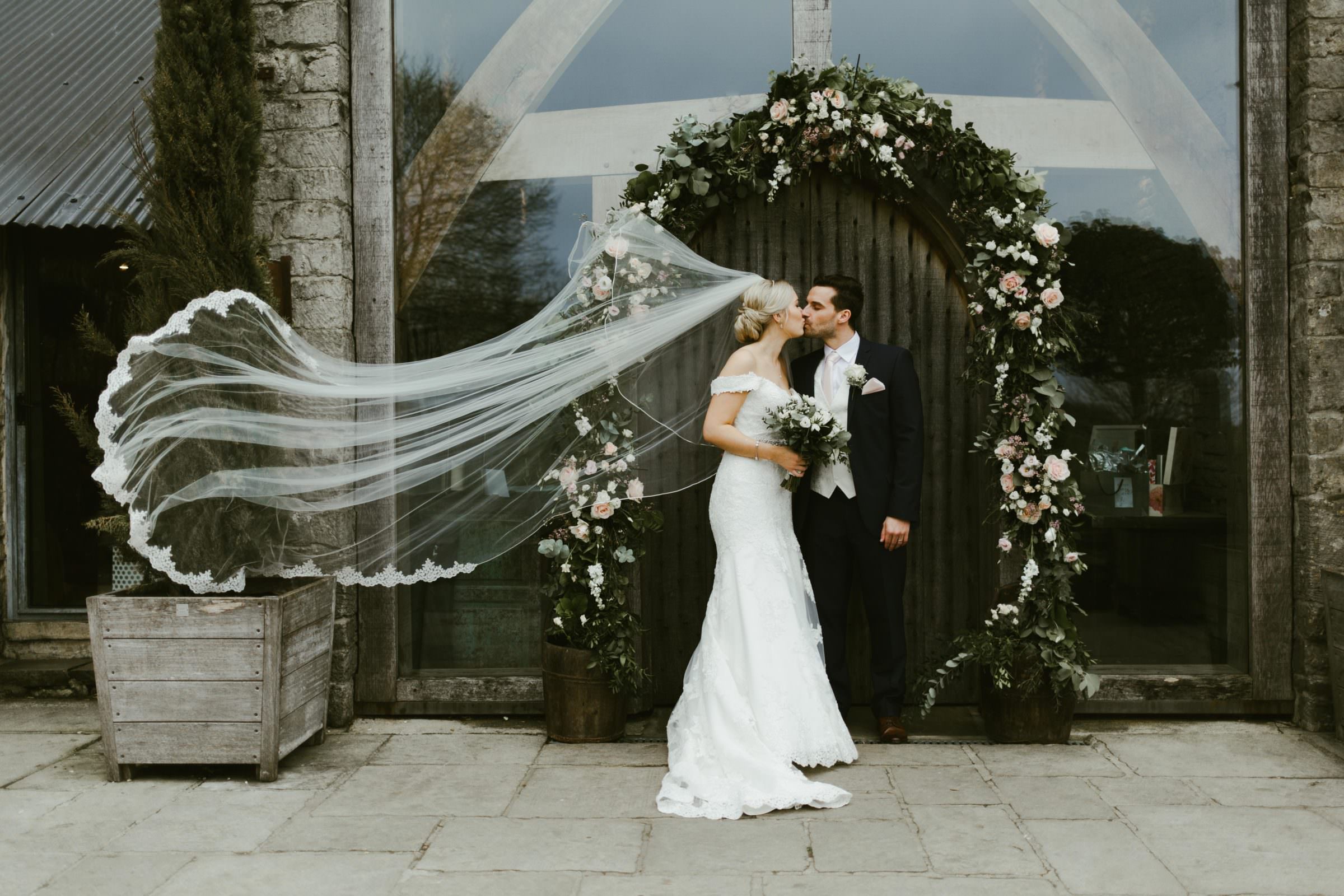 Jack & Fi – Rustic Wedding at Cripps Barn – March 2019